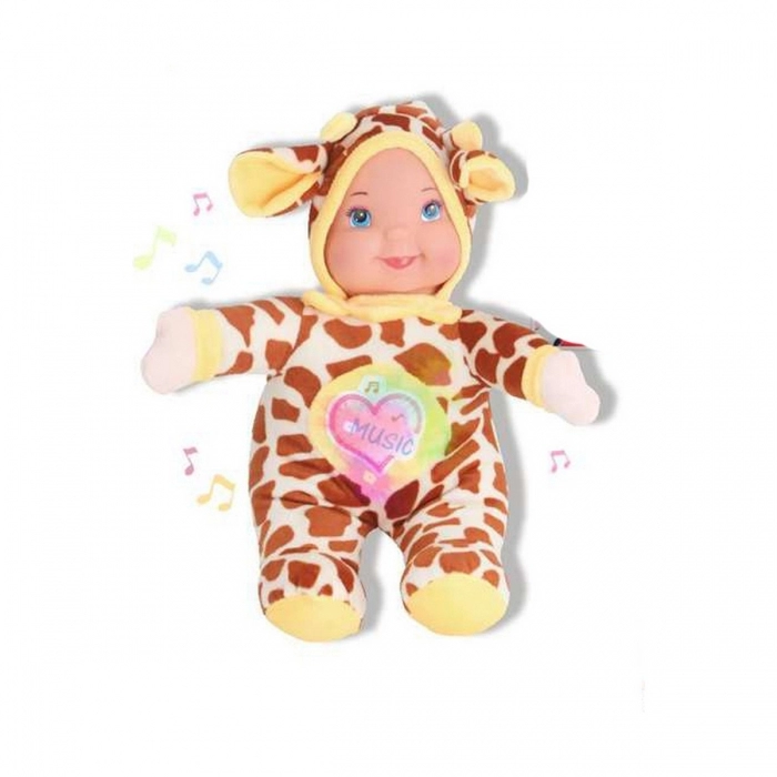 Muñeca bebé Reig 35 cm Jirafa Peluche Musical Muñeca bebé Reig 35 cm Jirafa Peluche Musical