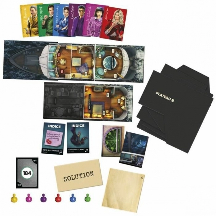 Juego de habilidad Hasbro Cluedo	Péril en Haute Mer (FR)