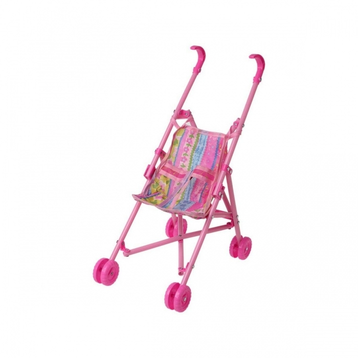 Carrito para Muñecas Rosa Plástico