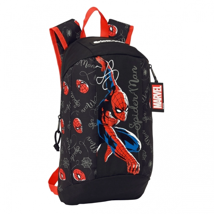 Mochila Casual Spiderman Hero Negro 10 L