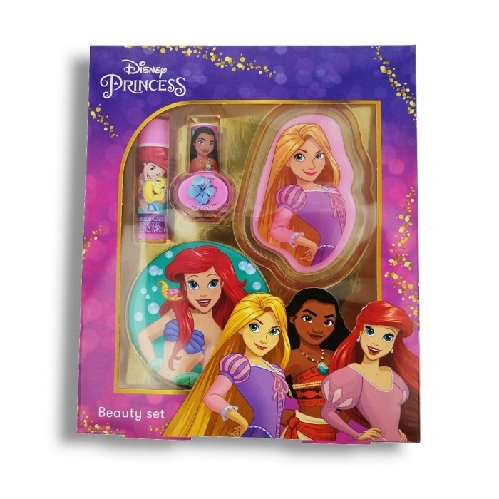 Set de Maquillaje Infantil Lorenay Disney Princess 4 Piezas Set de Maquillaje Infantil Lorenay Disney Princess 4 Piezas