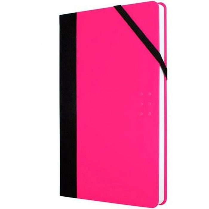 Cuaderno de Notas Milan Paperbook Fucsia 208 Hojas