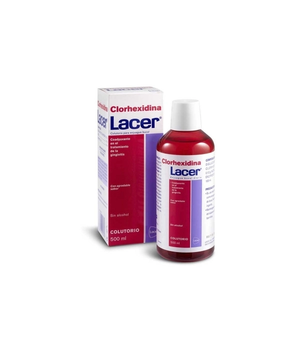 Lacer colutorio clorhexidina 0.2% 500 ml