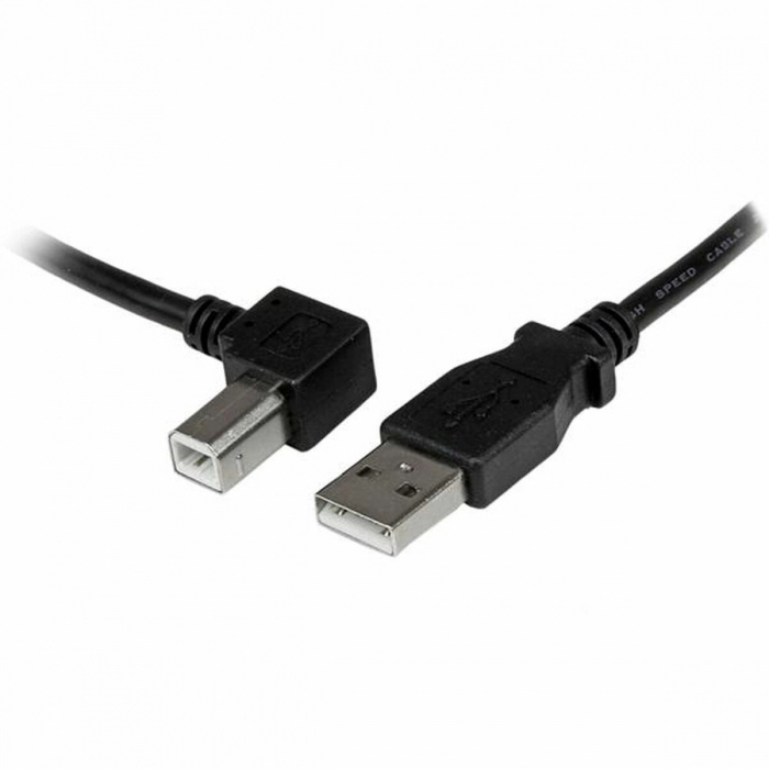 Cable USB A a USB B Startech USBAB1ML             Negro