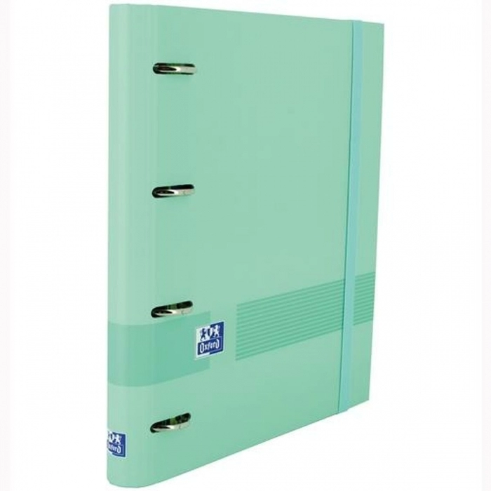 Carpeta de anillas Oxford Europeanbinder Menta A4