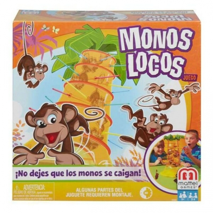 Juego de Mesa Monos Locos Mattel 52563