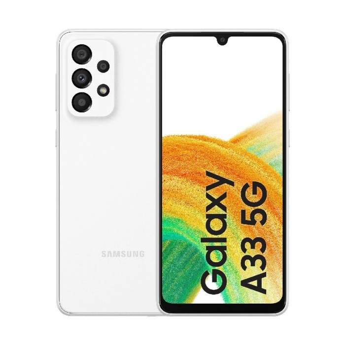 Smartphone Samsung A33 SM-A336B Blanco 128 GB Octa Core 6,4 Smartphone Samsung A33 SM-A336B Blanco 128 GB Octa Core 6,4