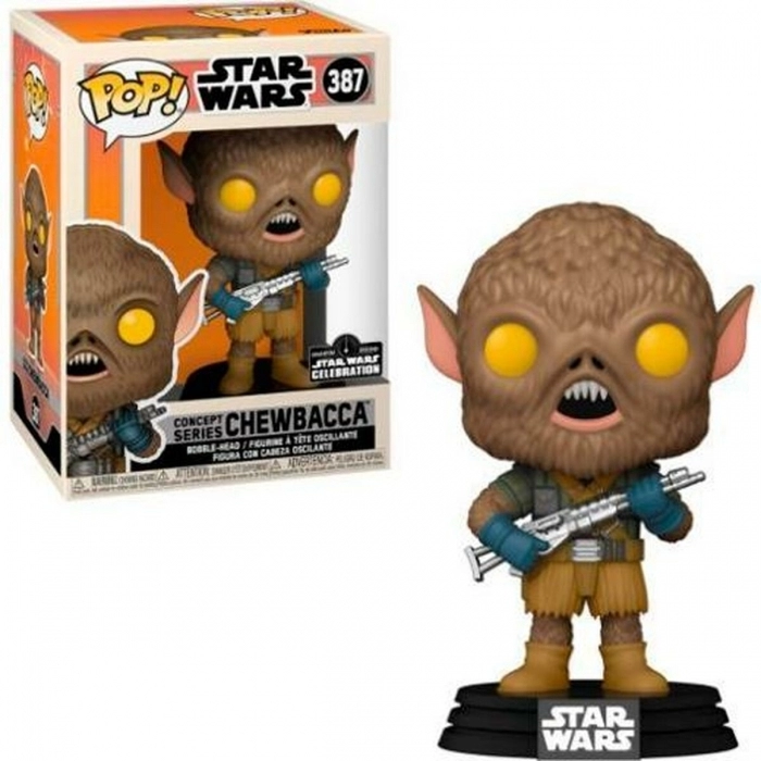 Figura de Acción Funko POP STAR WARS CONCEPT CHEWBACCA SERIES EXCLUSIVE Nº 387