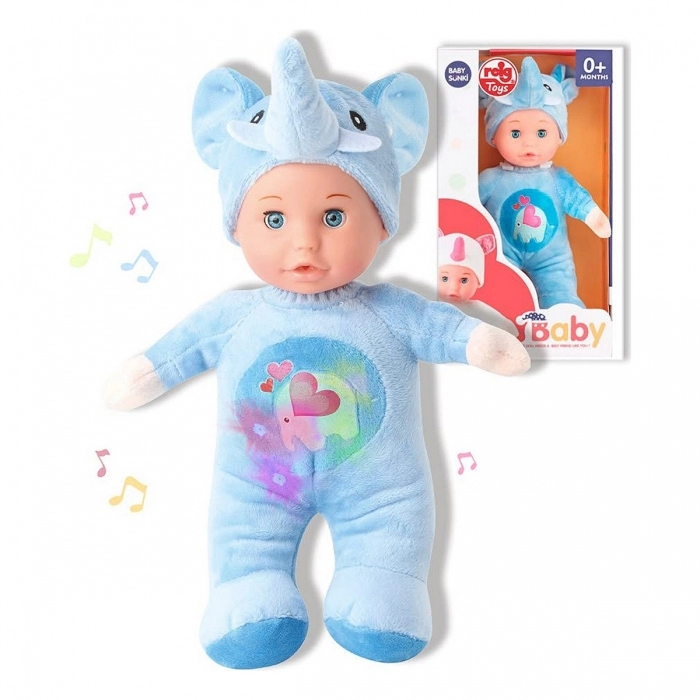 Muñeca Reig Elefante Azul Peluche (30 cm)