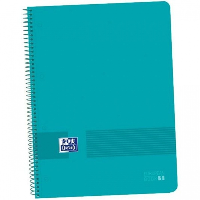 Cuaderno Oxford Live&Go A4 Agua 5 Unidades