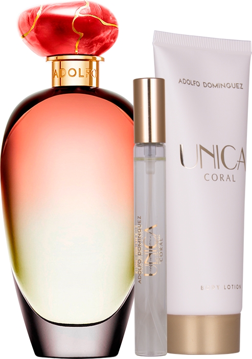 Set Unica Coral 100ml + Body Lotion 75ml + 10ml Set Unica Coral 100ml + Body Lotion 75ml + 10ml