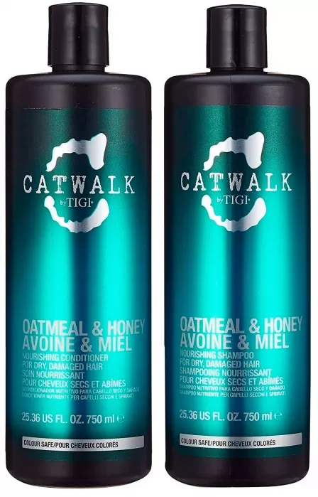 Set Tigi Catwalk Oatmeal & Honey Shampoo 750ml+ Conditioner 750ml