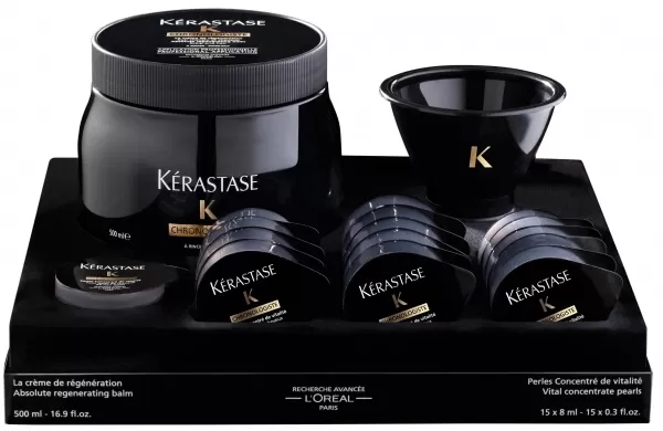 Chronologiste Ritual Regeneracion Capilar 500ml + 15x8ml + Molinillo-compresor + Chronologiste Ritual Regeneracion Capilar 500ml + 15x8ml + Molinillo-compresor +