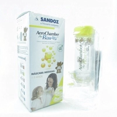 Aero chamber camara inh infantil Aero chamber camara inh infantil