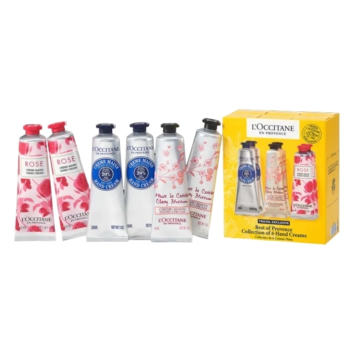 Set Travel Best of Provence Collection of 6 Hand Creams