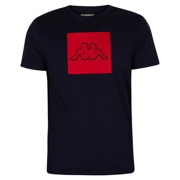 Camiseta de Manga Corta Hombre Kappa Ibagni Negro Camiseta de Manga Corta Hombre Kappa Ibagni Negro