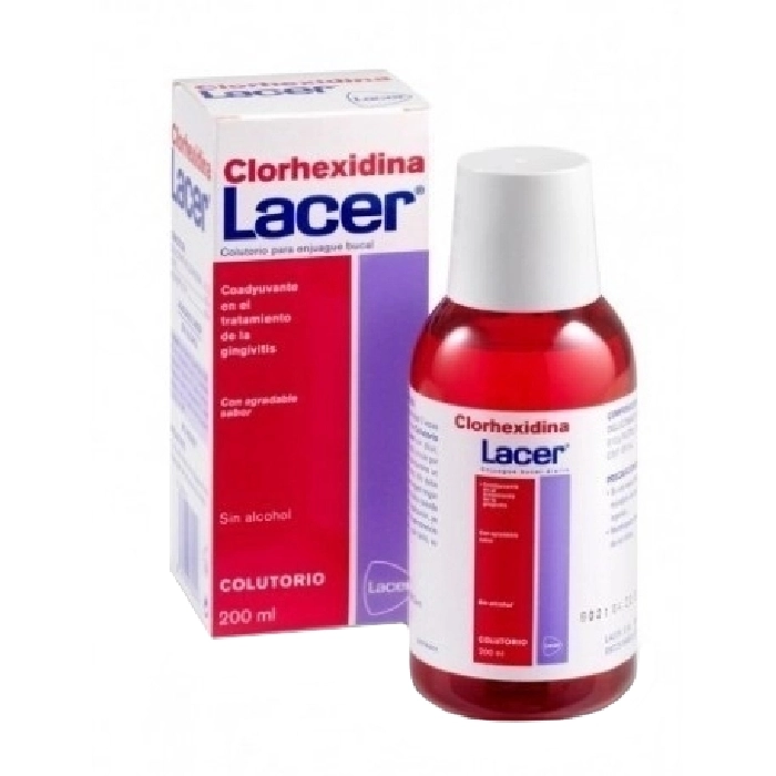 Clorhexidina lacer colutorio 200 ml Clorhexidina lacer colutorio 200 ml