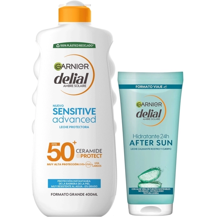 Set Delial Sensitive Advanced SPF50+ 400ml + After Sun 100ml