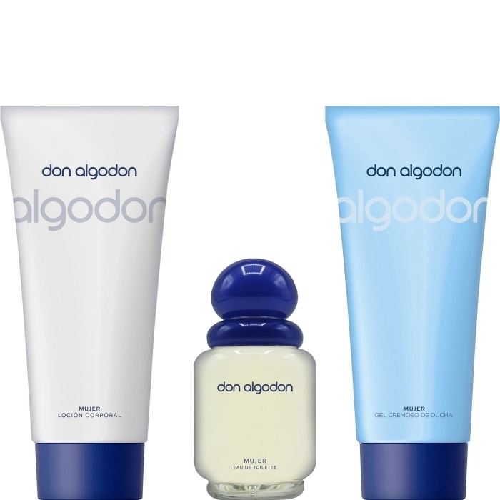 Set Don algodon 100ml + Gel de Ducha 200ml + Body Lotion 200ml Set Don algodon 100ml + Gel de Ducha 200ml + Body Lotion 200ml
