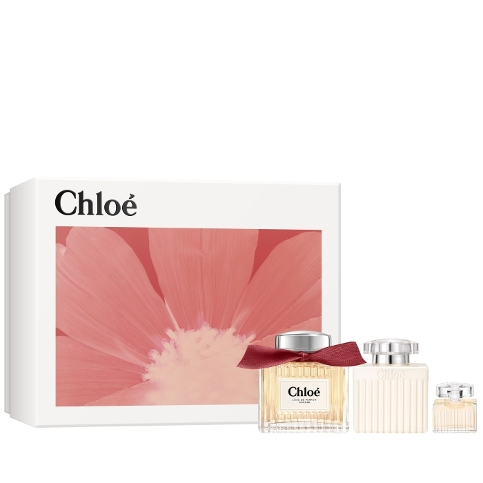 Set Chloé Intense Recargable 100ml + 5ml + Perfumed Body Lotion 100ml