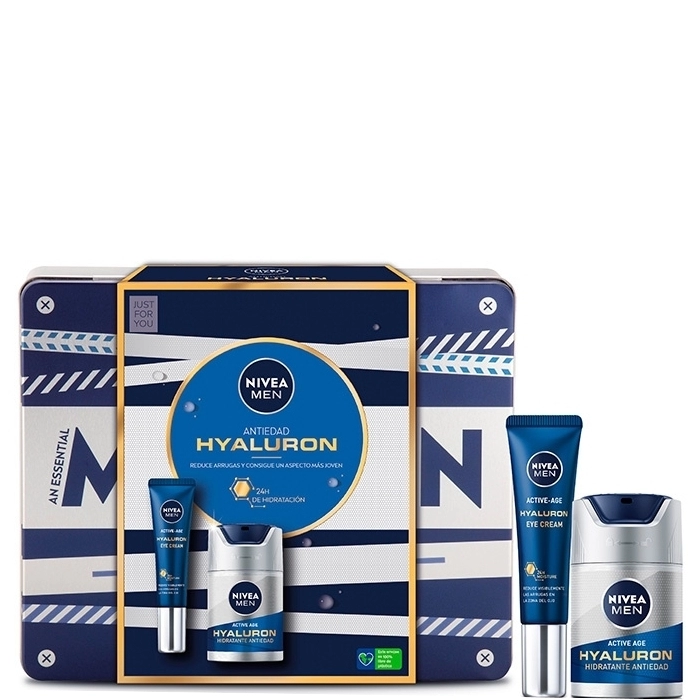 Set Hyaluron Contorno de Ojos 15ml + Crema hidratante Antiedad FP15 50ml