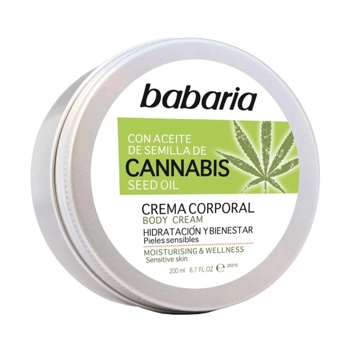 Crema Corporal con Aceite de Semillas de Cannabis