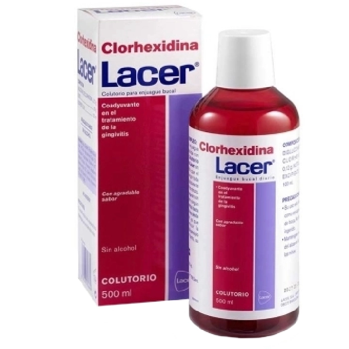 Lacer colutorio clorhexidina 0.2% 500 ml Lacer colutorio clorhexidina 0.2% 500 ml