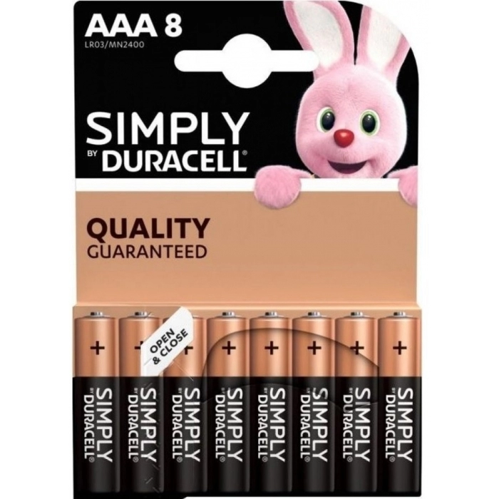 Duracell Simply Pilas Alcalinas AAA