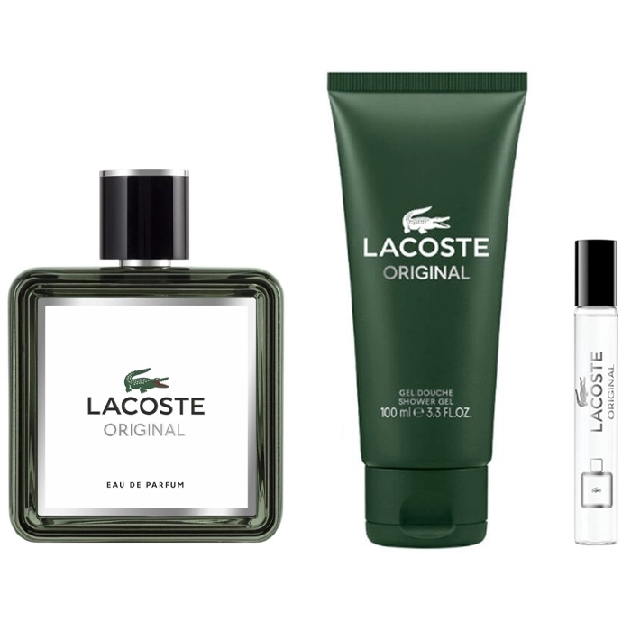 Set Lacoste Original 100ml + 7,5ml + Shower Gel 100ml Set Lacoste Original 100ml + 7,5ml + Shower Gel 100ml