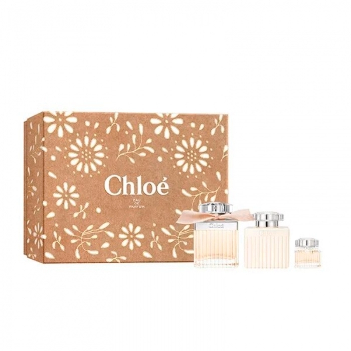 Set Chloé 75ml + Perfumed Body Lotion 100ml + 5ml Set Chloé 75ml + Perfumed Body Lotion 100ml + 5ml