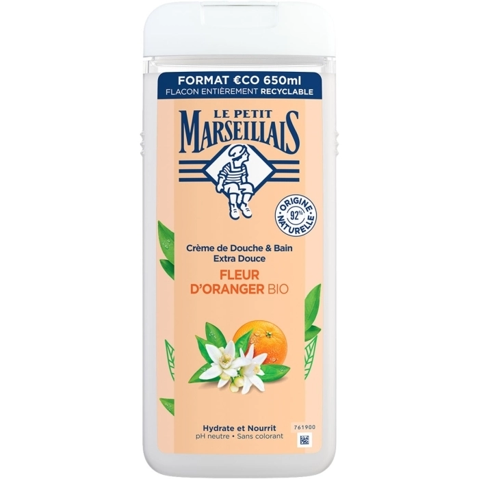 Crème de Douche & Bain Fleur d'Oranger Bio Crème de Douche & Bain Fleur d'Oranger Bio