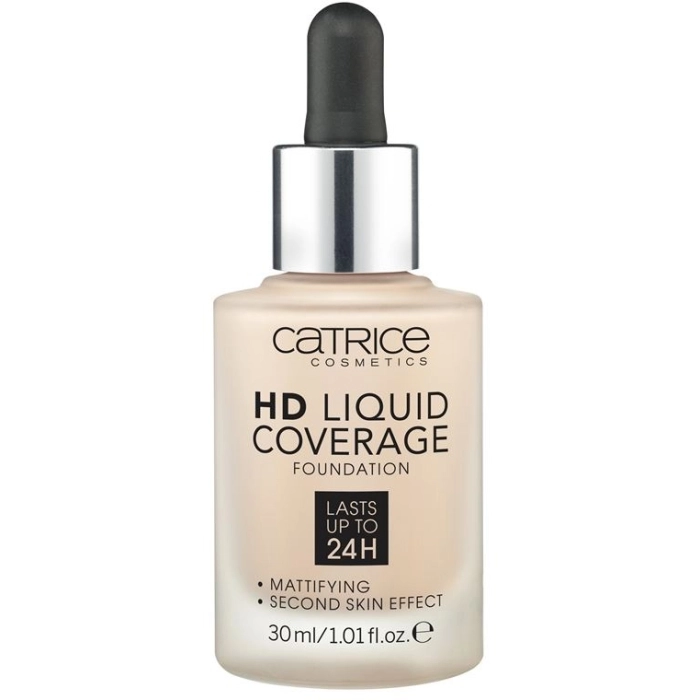HD Liquid Coverage Foundation Lasts up to 24h HD Liquid Coverage Foundation Lasts up to 24h