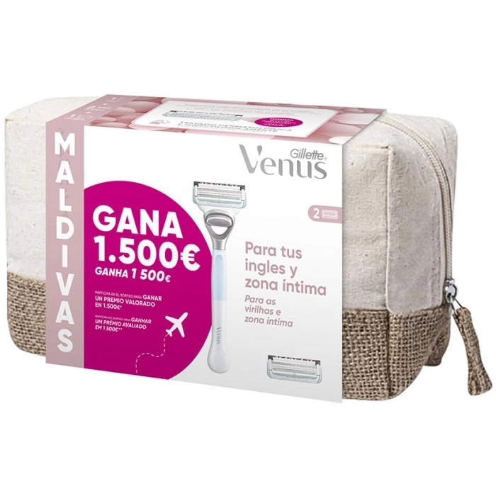 Set Venus Íntima + 1 Recambio + Neceser Set Venus Íntima + 1 Recambio + Neceser