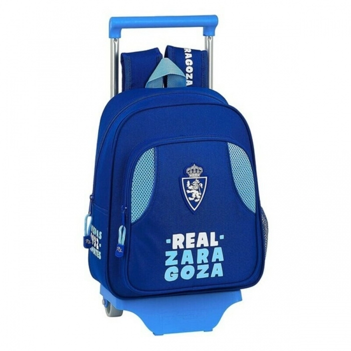 Mochila Escolar con Ruedas 705 Real Zaragoza (27 x 10 x 67 cm)