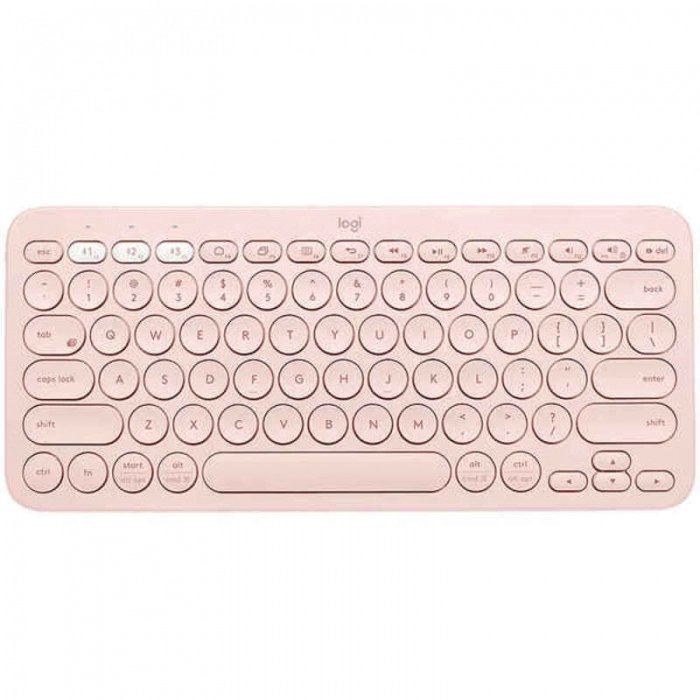 Teclado Inalámbrico Logitech K380  Rosa Qwerty Español