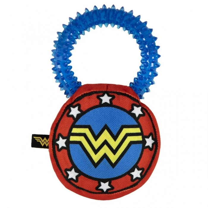 Juguete para perros Wonder Woman   Azul 100 % poliéster