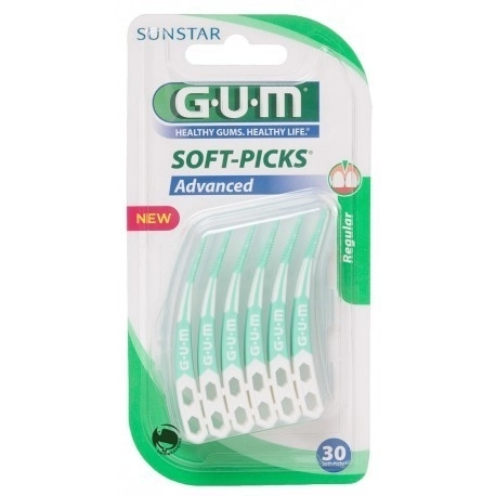 Gum cepillo interdental soft picks advanced 18 u + 12 gratis