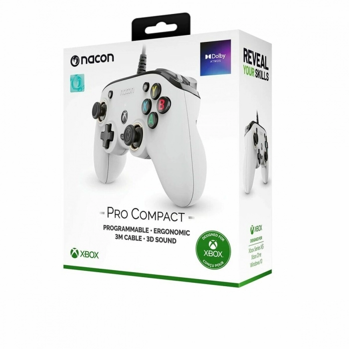 Mando de consola de videojuegos Nacon XBXPROCOMPACTWHITE