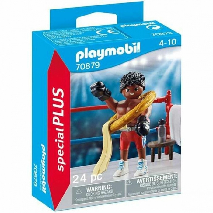Figura Articulada Playmobil Special Plus 70879 Boxeador Campeón (24 pcs)