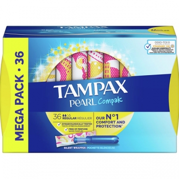 Tampax Pearl Compak Regular Tampax Pearl Compak Regular