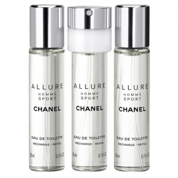 Set Allure Homme Sport 3x 20ml - Recarga