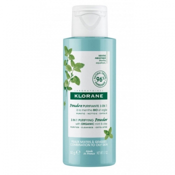 Poudre Purifiante 3 en 1 a la Menta Bio