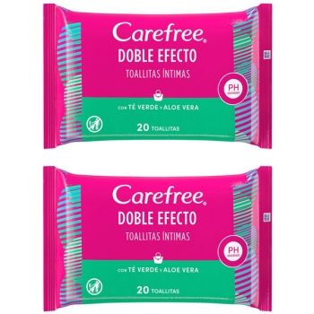 Toallitas Íntimas con Té Verde y Aloe Vera Toallitas Íntimas con Té Verde y Aloe Vera