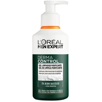 Men Expert Derma Control Gel Limpiador Purificante
