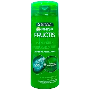 Fructis Champú Anticaspa Pure Fresh