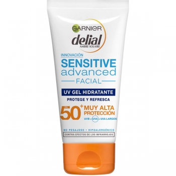 Delial Sensitive Advanced Facial UV Gel Hidratante SPF50+
