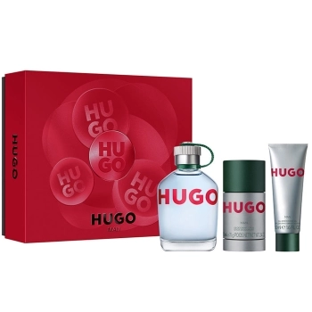 Set Hugo 125ml + Deodorant Stick 75ml + Shower Gel 50ml