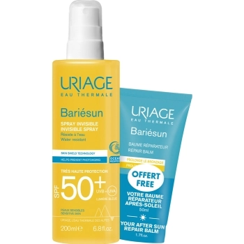 Set Bariésun Spray invisible SPF50+ 200ml + Repair Balm 50ml