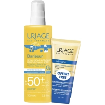 Bariésun Spray Enfant Hydratant SPF50+ + Xémose Huile Lavante Apaisante 50ml