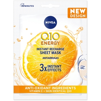 Q10 Energy Instant Recharge Sheet Mask